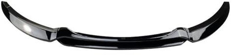 Coche Alerón Delantero para BMW para Serie 1 E82 E88 2008-2013 Kit Carrocería Labio Divisor Parachoques Delantero 4 Piezas Alerón Canard Difusor
