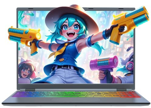 AocBook 16 Touchscreen Laptop | i3-8109U(up to 3.6GHz), 16GB RAM, 512GB M.2 SSD, RGB Backlit Keyboard, Face & Fingerprint Login, 180° Hinge (512GB SSD)