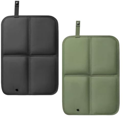 Tappetino Pieghevole, 2 Pezzi, Cuscini Esterni Impermeabili, caldo, Cuscino Stadio Pieghevole, Cuscini Portatili per Bambini per Campeggio all'aperto e Trekking, Picnic, Escursioni, 37 x 27,5 cm