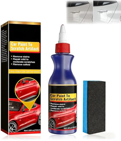 Reparador Arañazos Profundos Coche,Quita Arañazos Coche,Crema Reparadora de Rayones, Pulimento para Reparar Arañazos de Coche,Car Paint Scratch Repair Remover,100ml