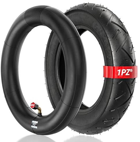 1PZ ITX-RFS Neumático y cámara de Aire 10 Pulgadas 10 x 2/2.125 para Patinete Eléctrico, Silla da Paseo, Cochecito Bebé - para Ruedas de 10 Pulgadas