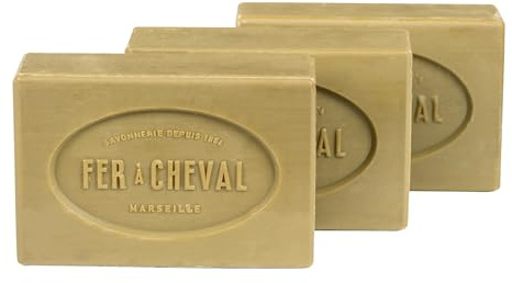 Fer à Cheval - Véritable Savon de Marseille - Savonnette (OLIVE 3x250g)