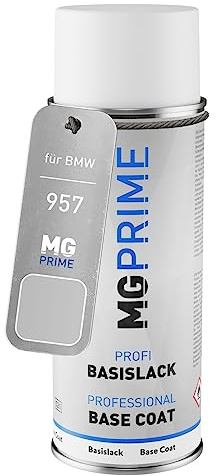 MG PRIME Billack sprayburk för BMW 957 / N32 Magnesium Metallic Matt