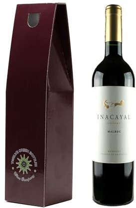 Twelve Green Bottles | Inacayal Malbec 75cl In Branded Gift Box | 13.5% ABV