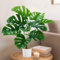 Sousi Articficial Monstera Plant in Pot - Faux Monstera Tropical Plam Plant for Home Floor Living Room Plantas Indoor Office Decoration (60CM)