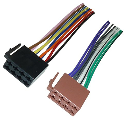 Adapter Universe Conector de Cable Adaptador eléctrico para Radio de Coche con Altavoz de 16 Clavijas 1130 DIN ISO