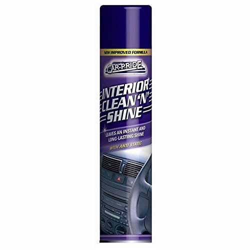 Car Pride Interior Dashboard Clean 'N' Shine Cockpit Spray Can, 300ml