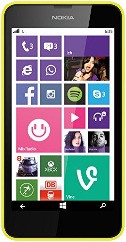 Nokia Lumia 635 Smartphone Micro SIM (11,9 cm (4,6 ), écran tactile, appareil photo 5 Mpx, Win 8.1)
