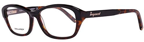 Dsquared DQ5117 056 -54 -16 -140 D Squared Brillengestelle DQ5117 056 -54 -16 -140 Rechteckig Brillengestelle 54, Braun