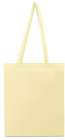 My Custom Style 10 borse shopper cotone 145gr beige 38x42 alta qualità manici 71