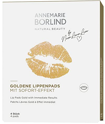 Goldene Lippenpads 4 Stk.
