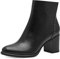 MARCO TOZZI Damen Stiefeletten mit Absatz Elegant mit Reißverschluss, Schwarz (Black), 42 EU