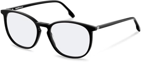 Rodenstock PANTOS Azetat Brillen in Black, Dark Grey für Herren, Brille mit Sehstärke, optional mit Sonnenbrillen tönung oder Blaulichtfilter (Modell R5359)