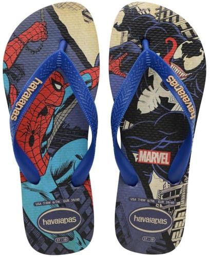 Havaianas Top Marvel Classics Uomo FlipFlop Marine Blue 41 EU