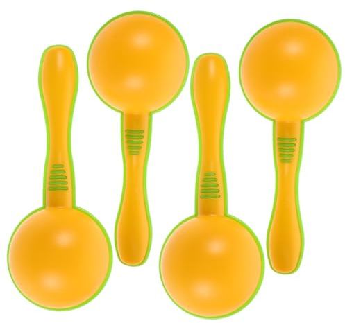 HEMOTON 4 Di Maraca Giocattolo Per Eventi Sportivi Giocattoli Per Maracas Di Sabbia Giocattolo Per
