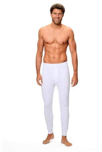 Abanderado Long John Pantalón Térmico Algodón de invierno Hombre x1