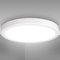B.K.Licht - LED Deckenlampe mit neutralweißer Lichtfarbe, 24 Watt, 3000 Lumen, LED Deckenleuchte, Lampe, Wohnzimmerlampe, Schlafzimmerlampe, Küchenlampe, Deckenbeleuchtung, 38x5 cm, Weiß