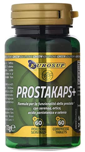 EUROSUP PROSTAKAPS 60 capsule - serenoa repens, ortica, acido pantotenico e selenio - rigenerante prostata