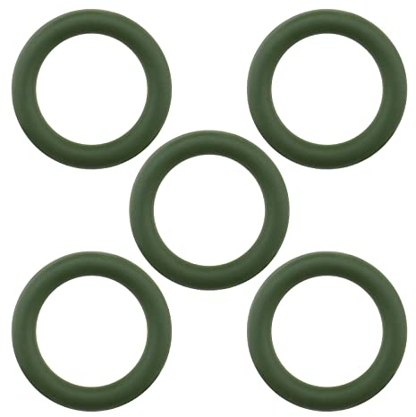 VGOL 5Pcs Oil Dipstick Guide Tube O Ring Replacement 11437794698 Compatible with 1 series 3 series X3 Z4 E87 E46 E90 E83 E85 O-Ring Seal Gasket