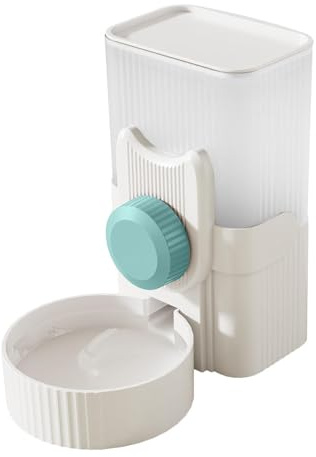 Nourriture pour Lapin | Distributeur Automatique de Nourriture à Suspendre | Distributeur Eau pour Petits Animaux | Mangeoires à Lapins pour Cage Chiot, Cobaye, Furet, Hérisson, Chat, Chinchilla