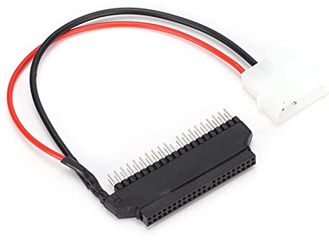 Stylebest 44-stifts IDE Till 40-stifts IDE-adapter, Hållbar och Stabil Prestanda, Ansluter Bärbara Hårddiskar för Stationär Användning, 2-pack, PVC-material