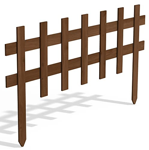 Greenes Fence Deluxe Picket Wooden Fence - 18 L x 36 W (Pack of 12)