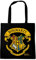 Logoshirt® Harry Potter I Hogwarts I Logo I Baumwolltasche I schwarz I Lizenziertes Originaldesign