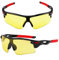 MINGZE Safety Glasses with Clear Anti Fog Scratch Resistant Wrap-Around Lenses and No-Slip Grips, UV Protection, Sunglasses for Cycling Fishing Golf