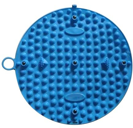 Toguma Tapis De Massage Des Pieds Masseurs de Pieds Manuels Coussin de Réflexologie Plantaire Tapis de Pression Des Pieds Tapis de Massage pour Plaque d'Orteil de Marche pour Femme Homme (Bleu)