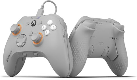 SCUF VALOR Manette Xbox Performance Filaire – TMR Anti-Drift – Gris Clair