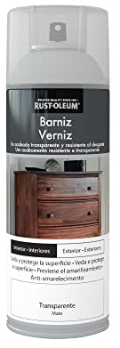 Rust-Oleum Barniz en spray Mate Transparente 400 ml