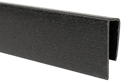 paramondo Profil de recouvrement de Bande d'extrémité pour LOP Brise-Vue Tapis de Protection visuelle, Accessoires, Longueur de 1,5 m, Anthracite