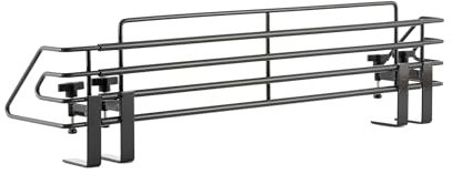 Hanseküche Ausziehbares Herdschutzgitter für 64-110 cm, klemmbar, Herdsicherung ohne Bohren, Spülmaschinenfest Herdgitter, Verstellbarer Kinder Herdschutz, Kindersicherung für Herd, Ceranfeld