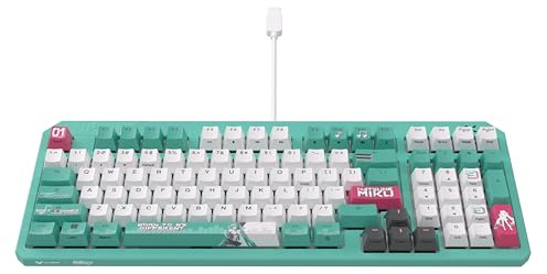 ASUS TUF Gaming K3 Gen II Hatsune Miku Edition - Tastatur - 97 Tasten (90MP0460-BKDA30)