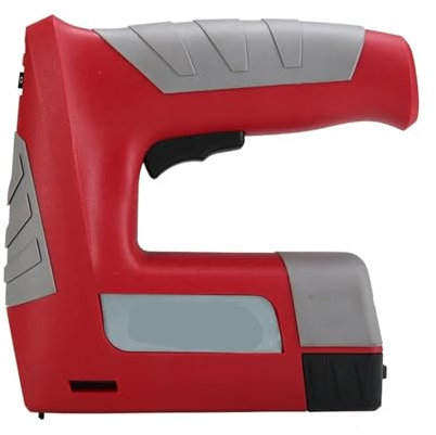 TIEOAXFT Professional Electric Stapler 4.2V Lithium-ion Cordless Heavy Duty Nail Gun Staple Gun Nailer Furniture Tool Wood Frame Stapler