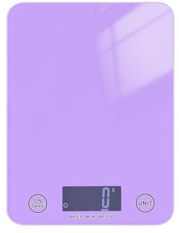 Balance alimentaire bariatrique violette pour cuisine 5 kg/5 g avec 4 unités pour (utilisateur) (utilisateur) (utilisateur) (utilisateur) (utilisateur) báscula para cocina