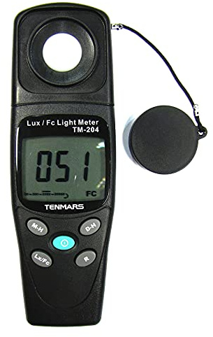 BeMatik - Luxómetro digital compacto modelo TM-204