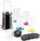 Rosenstein & Söhne Universalmixer: Kompaktes 17-teiliges Standmixer-Set, 400 Watt (Smoothie Maker, Smoothie Mixer, Zitruspresse)