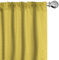 ABAKUHAUS Gelb Vorhänge, Gardinen, Zusammenfassung Blatt Efeu Knospen, Fensterbehandlungen für Wohnzimmer Schlafzimmer Dekor, 2 Stück 75 cm b x 245 cm h, Gelb