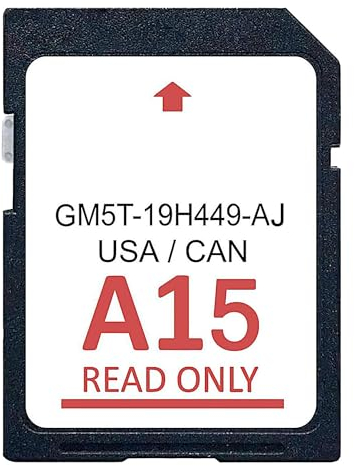 2024 Latest Version A15 Navigation SD Card Compatible with Ford/Lincoln, sync USA/Canada Map Update GM5T-19H449-AJ