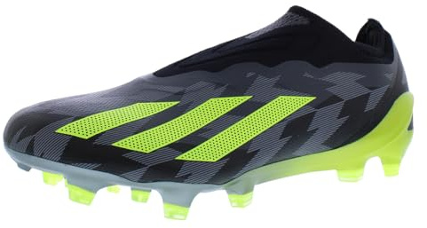 adidas Crazyfast .1 - Scarpe da calcio da uomo senza lacci, Core Black Team Solar Yellow Grigio Five Black, 40 EU