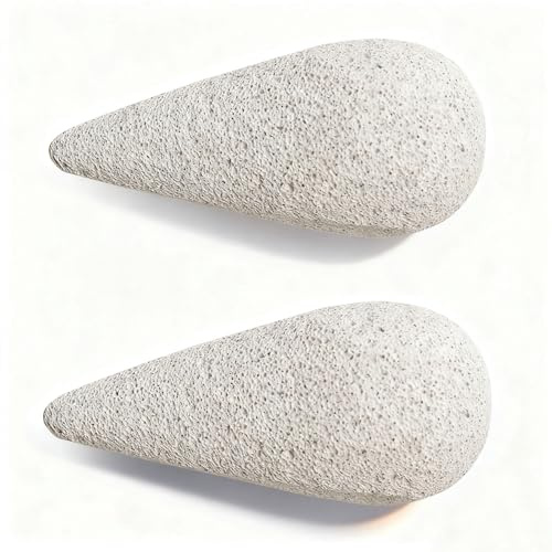 XIYING 2 Pcs Pumice Stone for Feet, Foot Pumice Stone for Hands Feet for Hands and Food Skin Exfoliation (Grey)