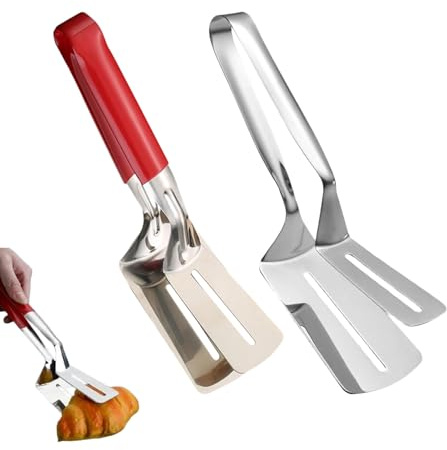 Grilltänger Tillverkade Av Rostfritt Stål Antiklef Skyffel För Tung