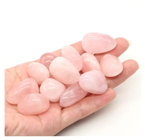 YXINAER Grava para Acuario Piedras pulidas a Granel, Cristales agrietados Surtidos for decoración de acuarios, Tanques y Jardines(Color 28,100g)