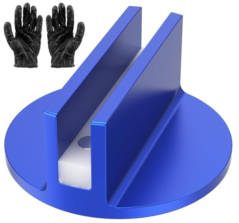 yGBWAOV 1 Almohadilla Magnética Ranurada para, Adaptador Universal Antideslizante para de Soldadura, de 0,39 Pulgadas, para Coche, SUV, Camioneta, Camioneta A