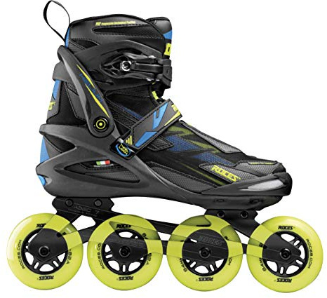 Roces Helium Tif - Patines en línea para Hombre, Hombre, 400839, Black-Lime, 40
