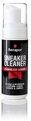Renapur Sneaker Cleaner (150ml) - Natural foaming Cleaner for all your sneakers, trainers and kicks.