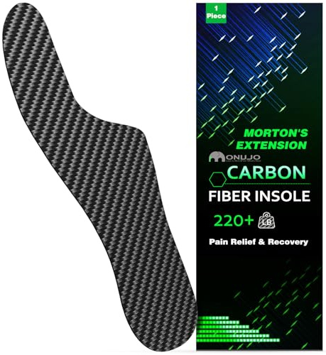 Morton's Extension Orthotic, plantilla de fibra de carbono, W10-10.5, M 9-9.5
