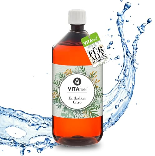 GreatVita Universal Entkalker 1000 ml - Konzentrat für Kaffeevollautomat und Kaffeemaschine aller Typen | universell einsetzbar zur Gerätereinigung | Kalklöser für extra gründliche Reinigung