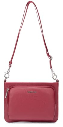 Mandarina Duck Mellow Leather Crossover, Mujer, Grape